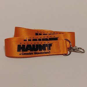 Canada's Wonderland Halloween Haunt Lanyard Spooky Season